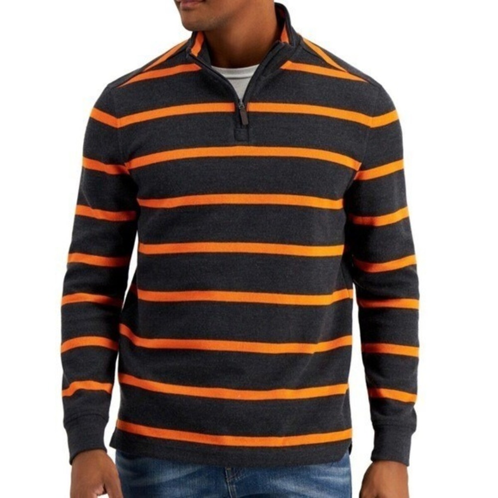 Club‎ Room Men's Pop Striped Pullover Size XXL